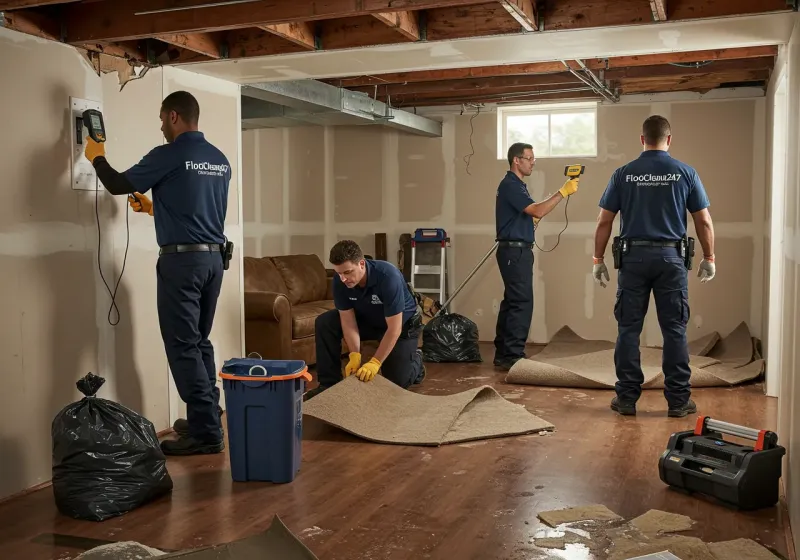 Flood DamageMaterial Assessment and Debris Removal process in Fern Creek, KY